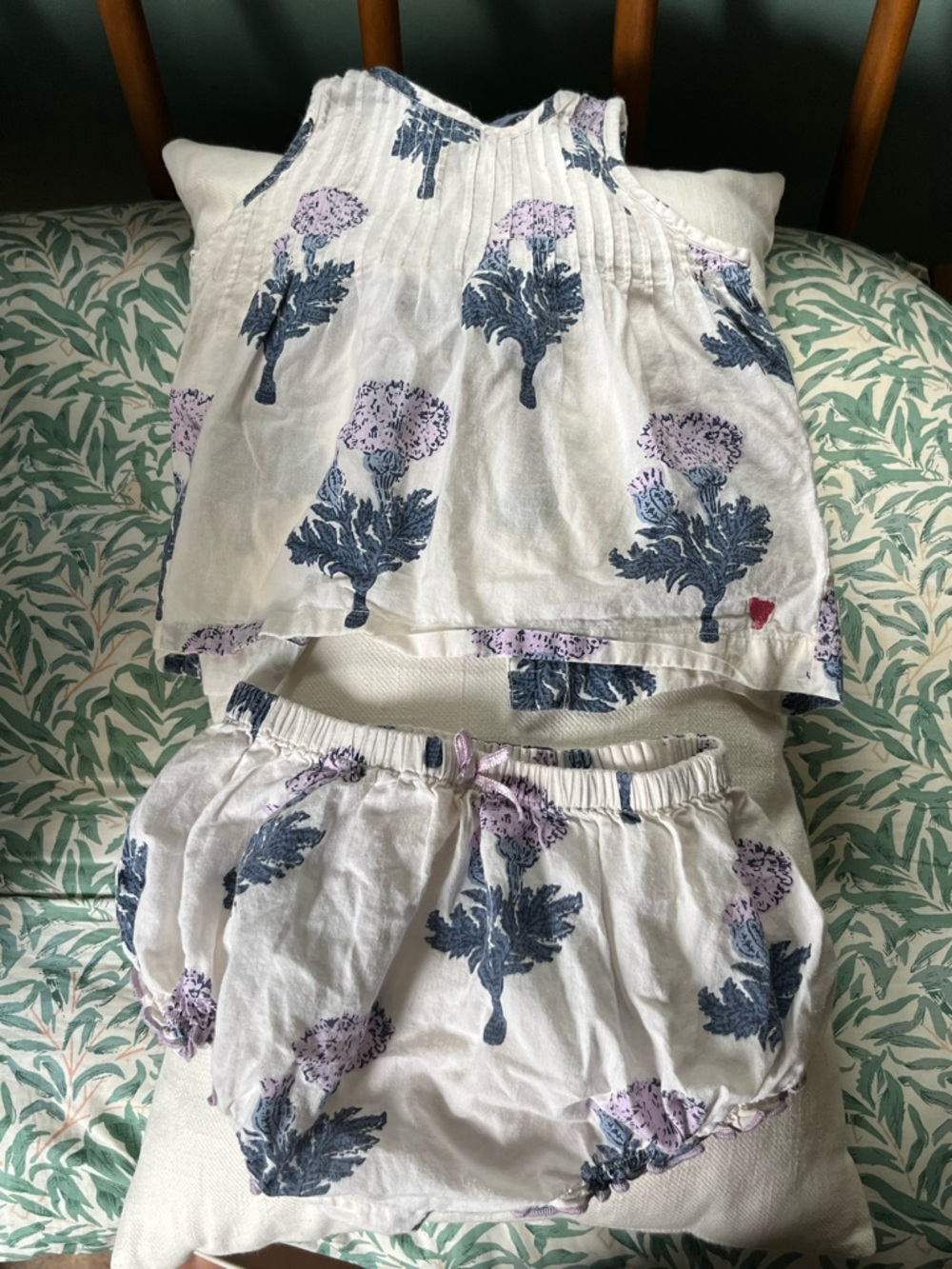 Pink Chicken Matching Summer Set
